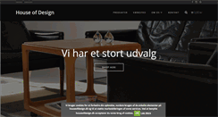 Desktop Screenshot of houseofdesign.dk