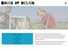 Tablet Screenshot of houseofdesign.nl
